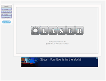 Tablet Screenshot of laser.alhin.de
